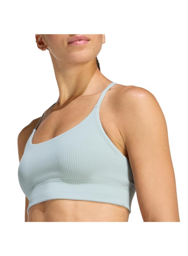 adidas All Me Light Support Rib Bra Long Line Bra - Image 4